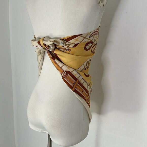 Vintage Hermes Camails Silk Scarf - Picture 8 of 8